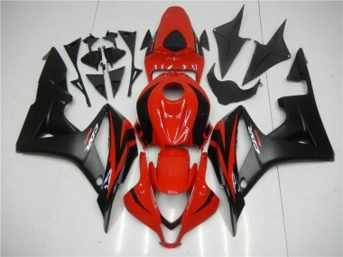 ABS Kits Carenado CBR 600 RR 07-08 - Negro Rojo