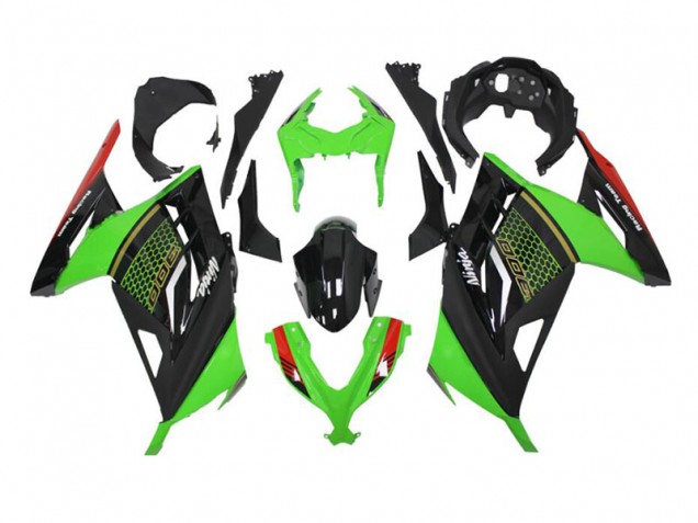 ABS Kits Carenado EX300 13-16 - Verde Negro