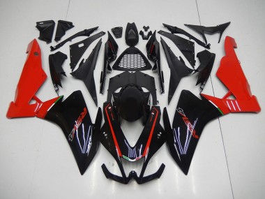 ABS Kits Carenado RSV4 09-15 - Negro Rojo