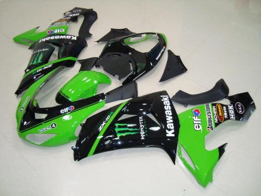 ABS Kits Carenado ZX10R 06-07 - Verde Monster