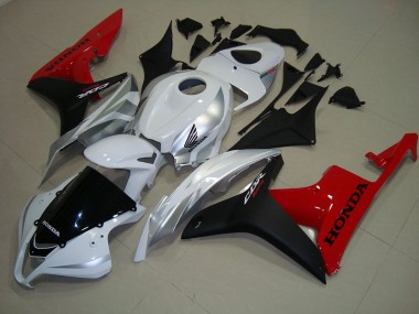 ABS Plástica CBR 600 RR 07-08 - Blanco Negro Rojo