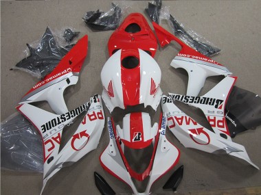 ABS Plástica CBR 600 RR 07-08 - Rojo Blanco