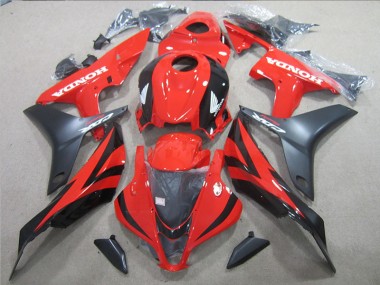 ABS Plástico CBR 600 RR 07-08 - Negro Rojo