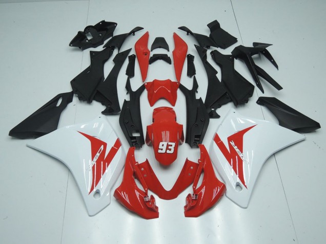 Carenado CBR 125 R 11-13 - Rojo Blanco 93