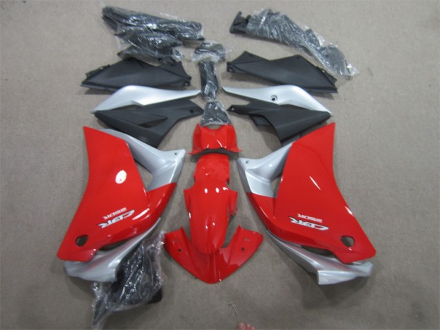 Carenado CBR 125 R 11-13 - Rojo Plata Negro