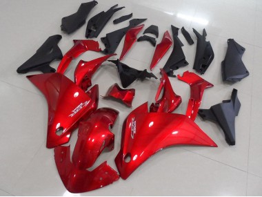 Carenado CBR 250 RR 11-13 - Rojo Negro Mate