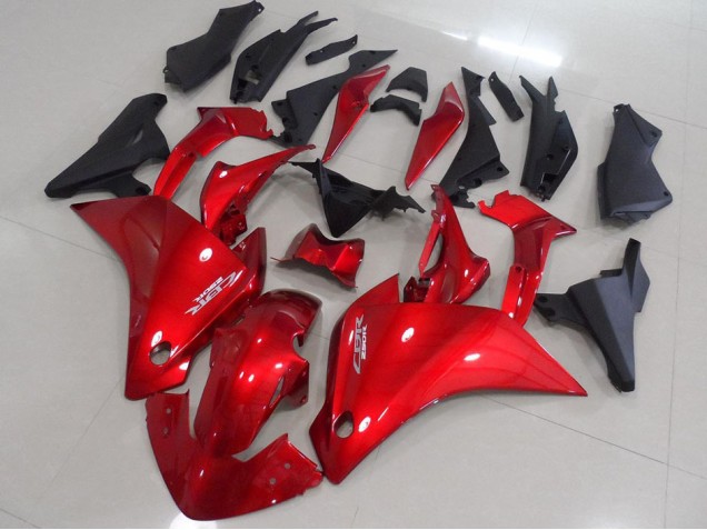 Carenado CBR 250 RR 11-13 - Rojo Negro Mate