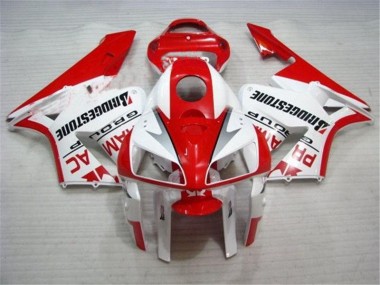 Carenado CBR 600 RR 05-06 - Rojo Blanco