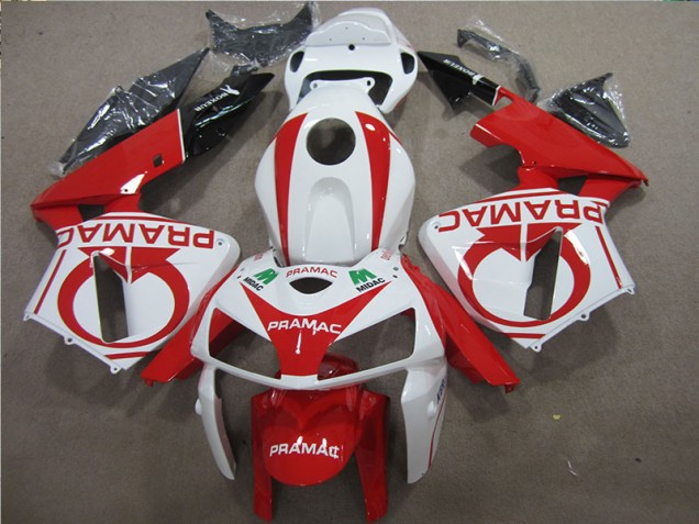 Carenado CBR 600 RR 05-06 - Rojo Blanco PRAMAC