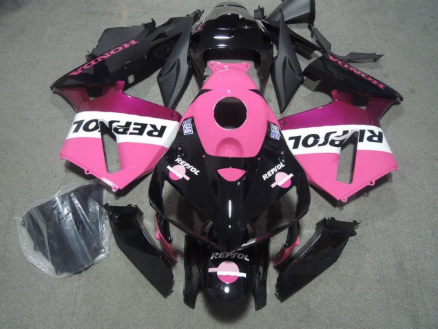 Carenado CBR 600 RR 05-06 - Rosa Negro Repsol