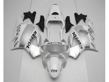 Carenado CBR 900 RR 954RR 02-03 - Blanco Plata Negro Repsol