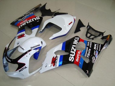 Carenado GSXR 1000 K1 00-02 - Negro Blanco Azul