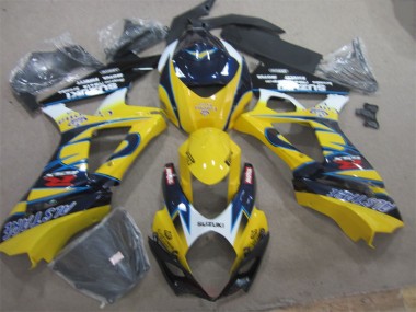 Carenado GSXR 1000 K7 07-08 - Amarillo Azul