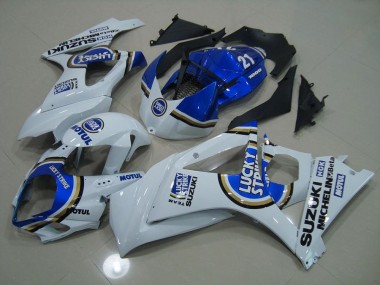 Carenado GSXR 1000 K7 07-08 - Azul Lucky Strike