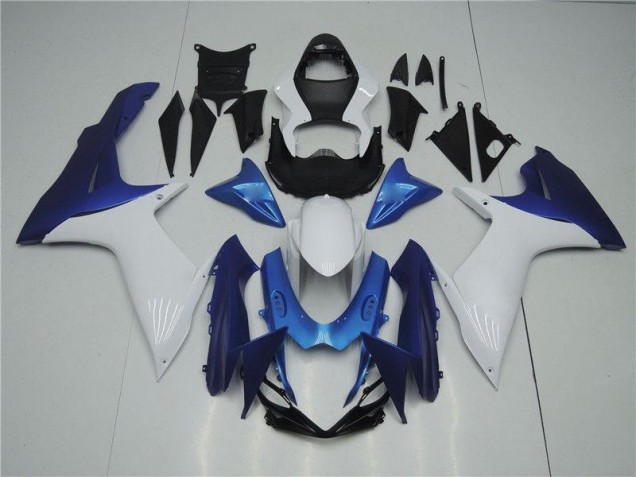 Carenado GSXR 600 / 750 K11 11-21 - Blanco Azul