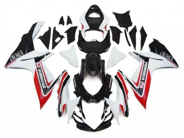 Carenado GSXR 600 / 750 K11 11-21 - Blanco Rojo Negro