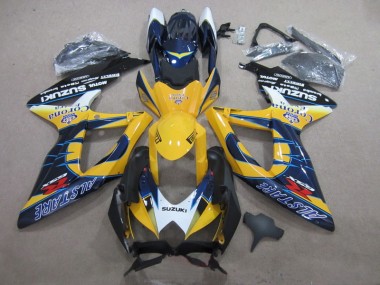 Carenado GSXR 600 K8 08-10 - Azul Amarillo Corona Extra