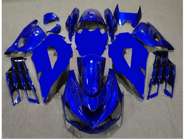 Carenado ZX14R ZZR 1400 12-21 - Azul Negro