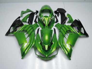 Carenado ZX14R ZZR 1400 12-21 - Verde Llama