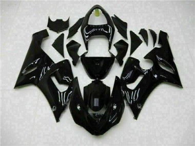 Carenado ZX6R 05-06 - Brillante Negro