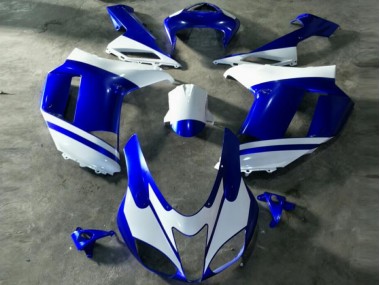 Carenado ZX6R 07-08 - Azul Blanco