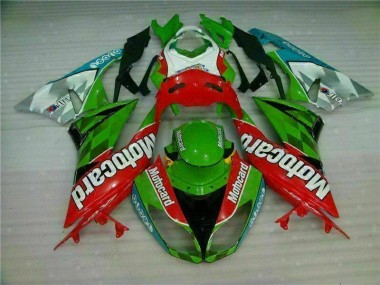 Carenado ZX6R 09-12 - Rojo Verdecard