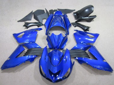 Kit ABS Carenado ZX14R ZZR 1400 06-11 - Azul