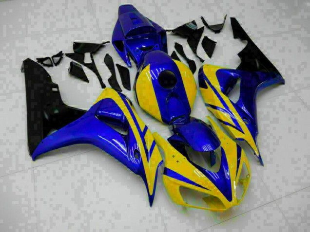 Kit Carenado ABS Completo CBR 1000 RR 06-07 - Azul Amarillo