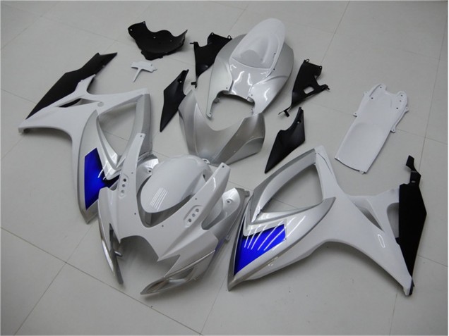 Kit Carenado ABS Completo GSXR 600 / 750 K6 06-07 - Blanco Azul