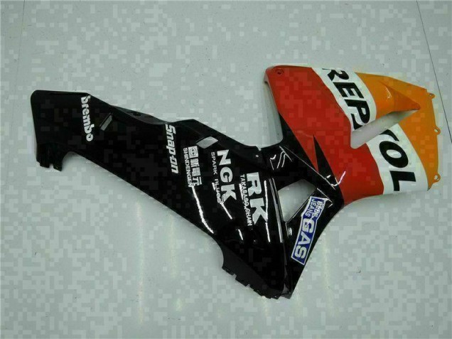 Kit Carenado CBR 600 RR 05-06 - Naranja Negro Repsol