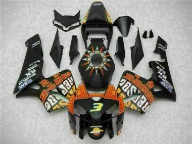 Kit Completo Carenado CBR 600 RR 05-06 - Negro