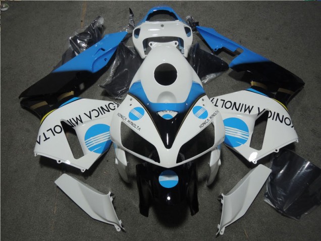 Kits Carenado CBR 600 RR 05-06 - Blanco Azul Konica Minolta