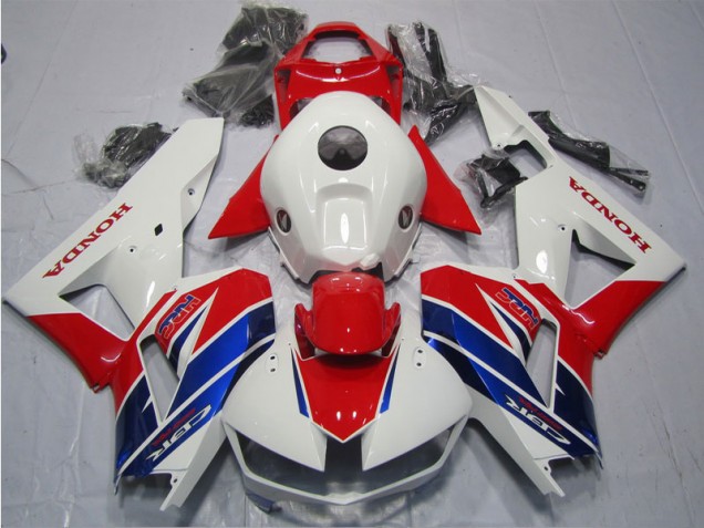 Kits Completo Carenado ABS CBR 600 RR 13-21 - Rojo Blanco Azul HRC