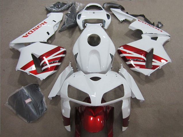 Kits Completo Carenado CBR 1000 RR 04-05 - Blanco Rojo Negro