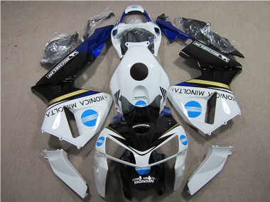 Kits Completo Carenado CBR 600 RR 05-06 - Blanco Azul Konica Minolta