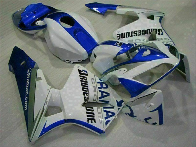 Plástica CBR 600 RR 05-06 - Blanco Azul